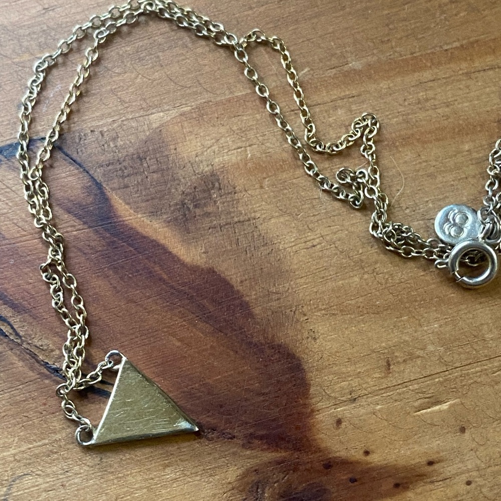 Gorjana Triangle Necklace